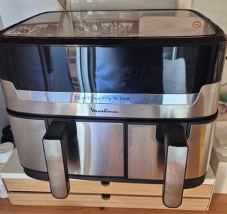 Freidora Moulinex Dual Easy Fry & Grill