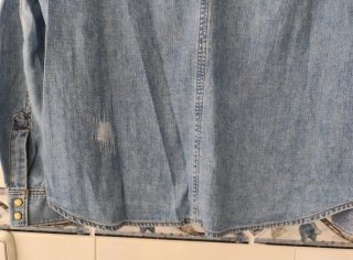 Camisa G-Star RAW azul talla S