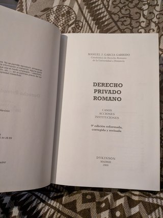 Derecho privado romano