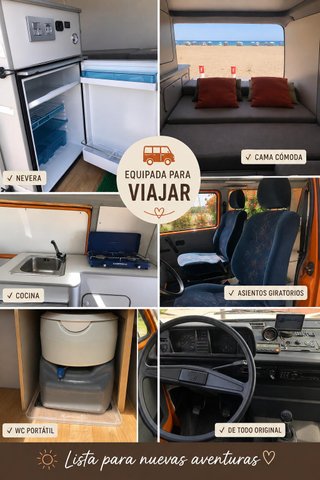 Furgoneta Camper Homologada – Lista para viajar