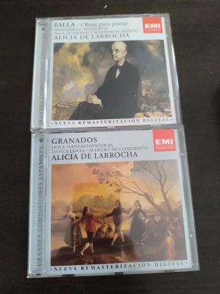 Lote 4 CDs Música Clásica Española