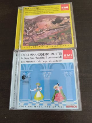Lote 4 CDs Música Clásica Española