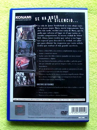 Silent Hill 2 Director's Cut PS2