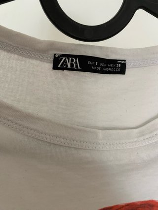 T-shirt Zara stampa donna