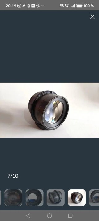 Objetivo Gran Formato 600mm