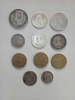 Moneda Antigua 5 Pesetas