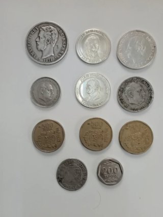 Moneda Antigua 5 Pesetas