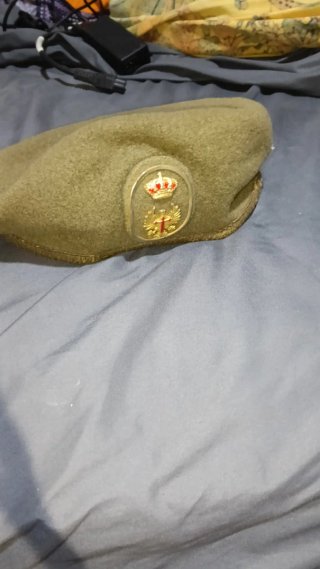 Boina Elósegui Verde Militar