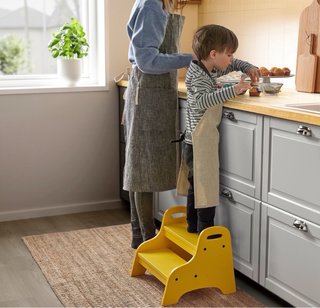 Taburete Trogen Ikea Amarillo