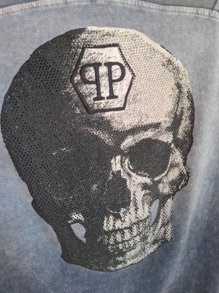 PHILIPP PLEIN T-L CAMISETA CRISTALES