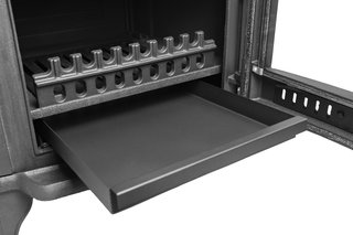 Estufa leña con horno Antares Iron 24 kW