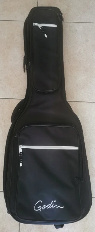 Guitarra Godin con muy poco uso, con Funda y ampli