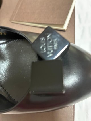 Zapatos Louis Vuitton Negros Tacón