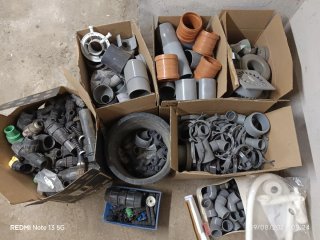 Lote fontanería PVC y otros