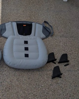 Asiento inflable para kayak