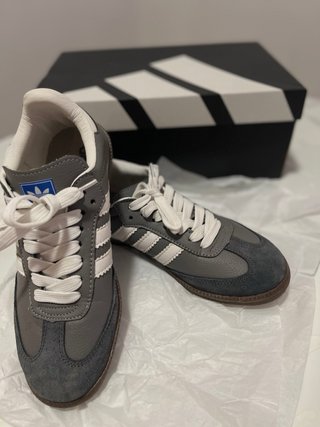 Adidas Samba Gris Blanco