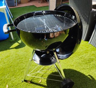 Barbacoa Weber Kettle 47cm Negra