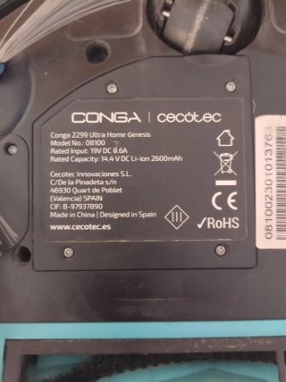 Robot Aspirador Cecotec Conga