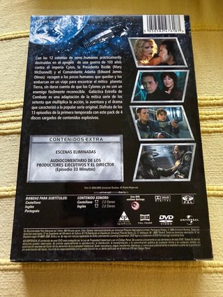 BATTLESTAR GALÁCTICA, SERIE COMPLETA DVD