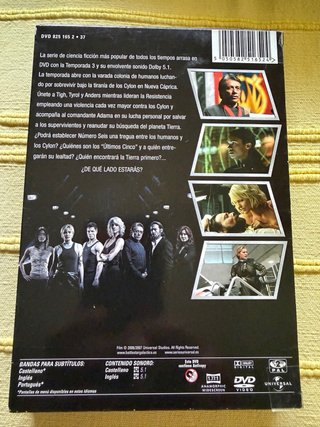 BATTLESTAR GALÁCTICA, SERIE COMPLETA DVD