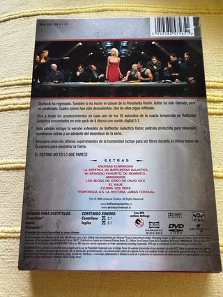 BATTLESTAR GALÁCTICA, SERIE COMPLETA DVD
