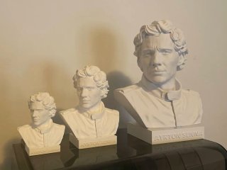Busto Ayrton Senna - Modelo 1994