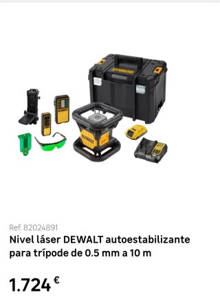 Dewalt XR laser DCE079D1G