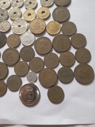 Lote de Monedas Españolas Antiguas