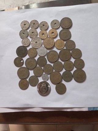 Lote de Monedas Españolas Antiguas