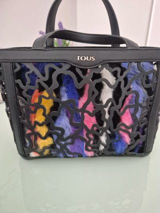 Bolso Tous Negro y Rojo