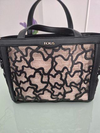 Bolso Tous Negro y Rojo