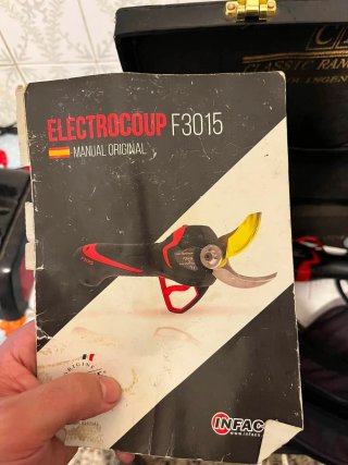 Tijera Eléctrica Electrocup 3015