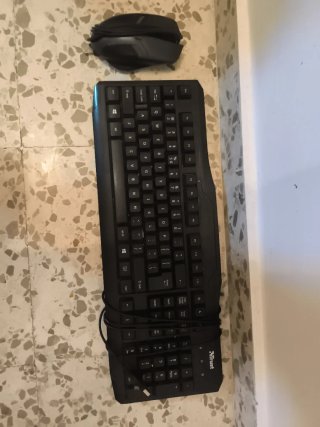 Teclado y Ratón Trust Negro