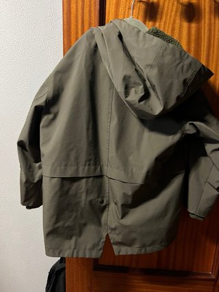 Chaquetón niño verde
