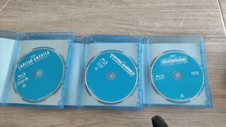 Colección Blu-ray Capitán América 3 Películas