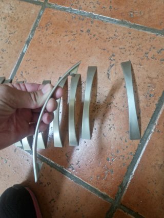 Tiradores de armario 12,8cm (Set de 26)