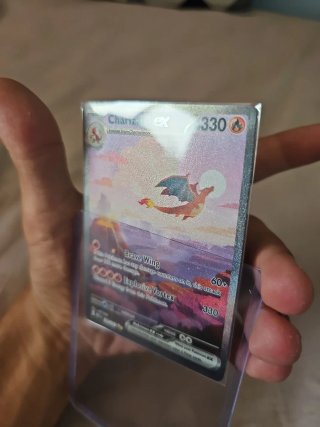 Charizard EX 199/165 - 151 mew Inglés