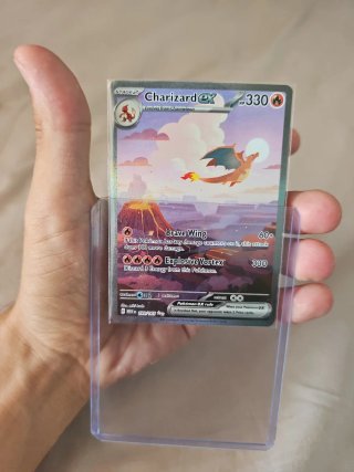 Charizard EX 199/165 - 151 mew Inglés