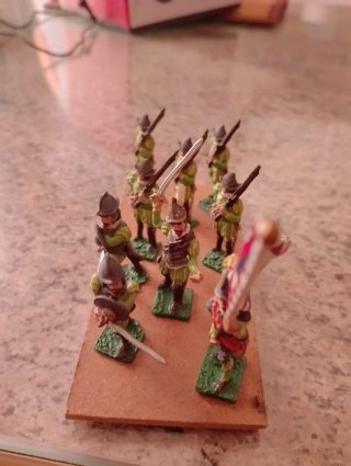 Figuras Plomo Tercios Viejos Flandes