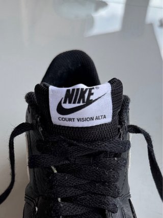 Zapatillas Nike Court Vision Alta negras