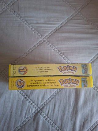 VHS Pokémon Liga Johto (Oro y Plata)