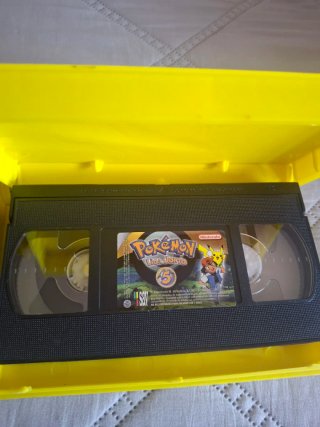 VHS Pokémon Liga Johto (Oro y Plata)