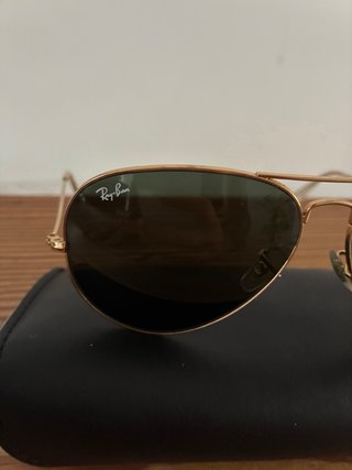 Gafas de Sol Ray-Ban Aviator Classic Doradas