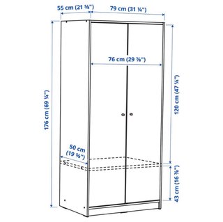 2 Armarios IKEA Blancos