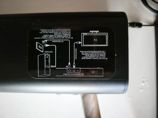Barra de sonido Skorbs negra