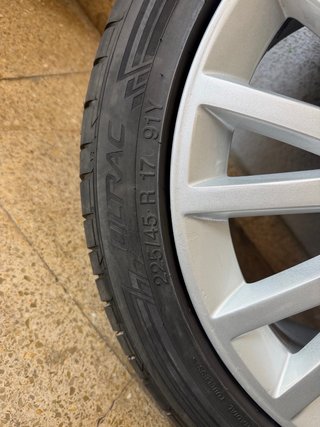 Llantas de aluminio Audi (4 unidades)