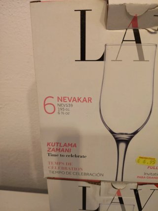 Copas de cava LAV Nevakar 6 uds