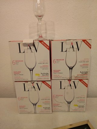 Copas de cava LAV Nevakar 6 uds