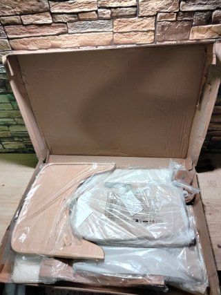 hauck BETA+ Trona Madera con Ruedas y Cojínes
