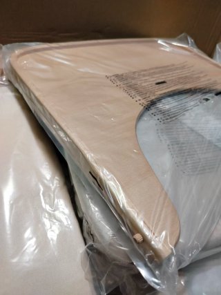 hauck BETA+ Trona Madera con Ruedas y Cojínes